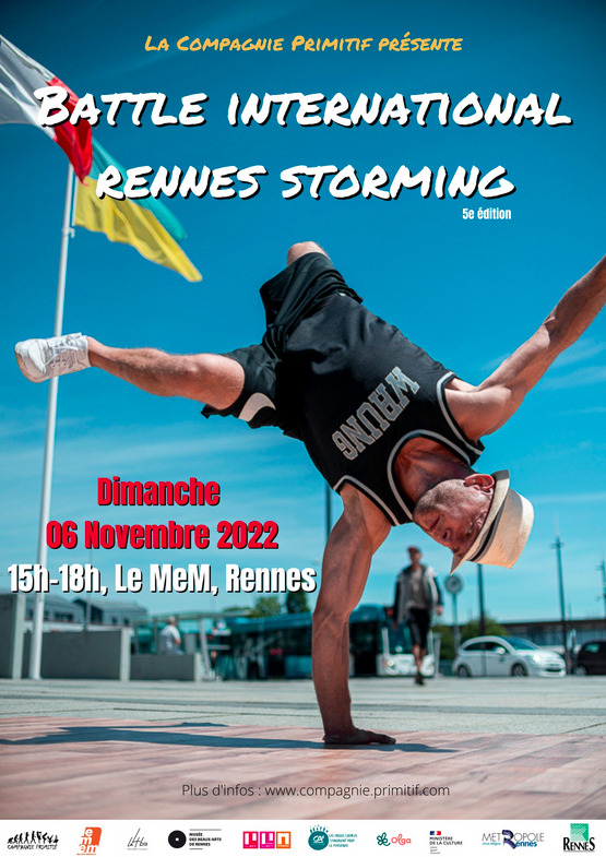 Affiche Battle International Rennes Storming 2022