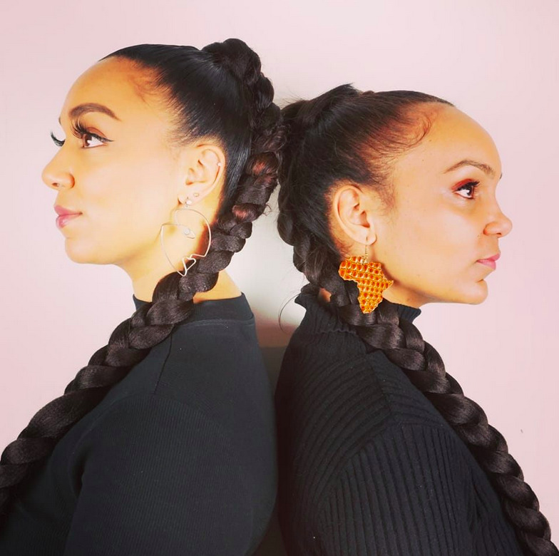 LBLK, c’est deux soeurs rennaises qui rappent et chantent depuis l’enfance.